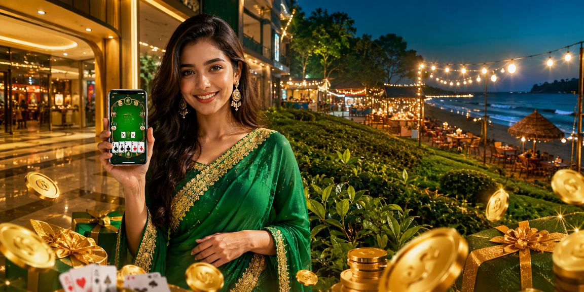 কক্সবাজারে চা বাগানের পাশে রামি ও জ্যাকপট গেমিং উপভোগ